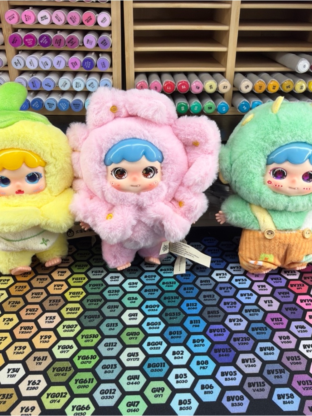 Plush Flower Costume Kids Doll - Pink